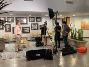 light alive videography team on site ccmh